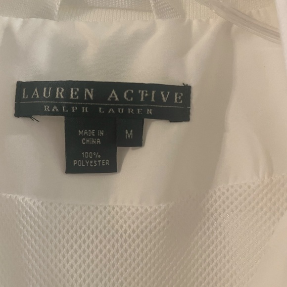Lauren Active Ralph Lauren Zip Front Golf/ Tennis/ Pickletball Vest Pink Medium - Picture 4 of 7